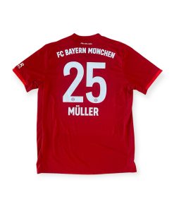 FC Bayern München Trikot Home 19/20, Nr. 25 Müller